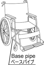 車椅子の部位